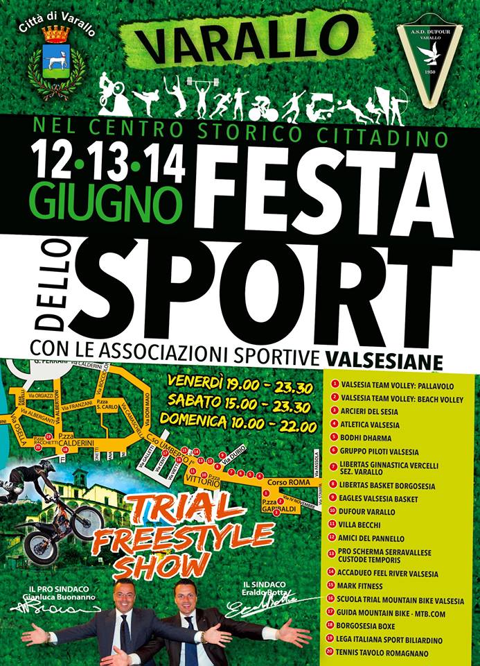 Varallo festa dello sport 2015