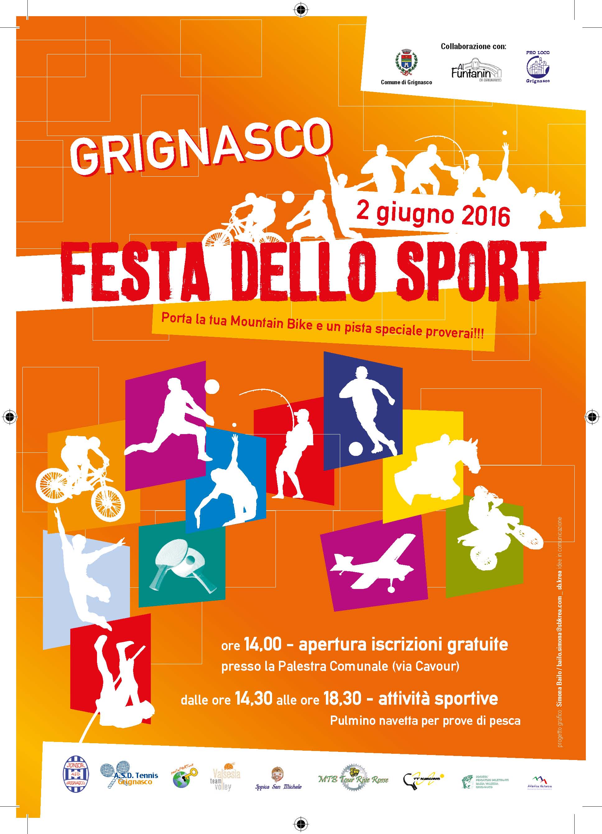 volantino Festa dello Sport